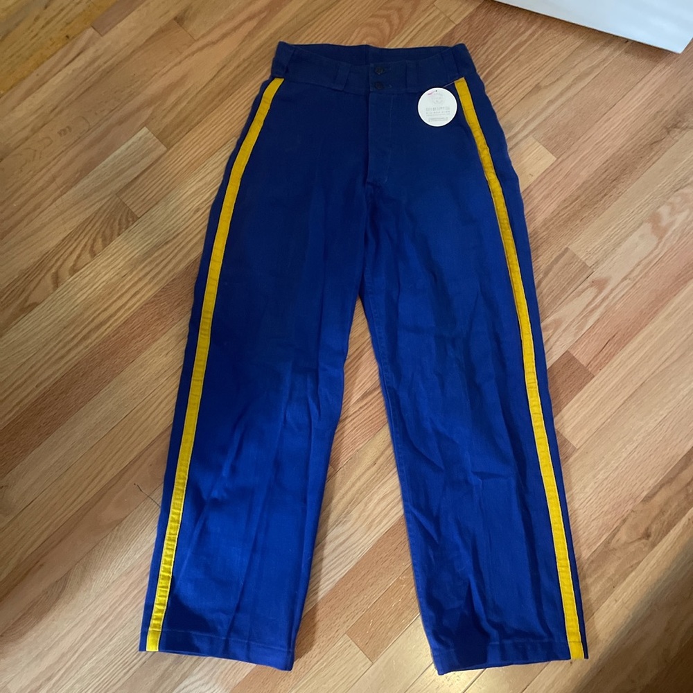 Vintage High Waisted Marching Band Pants